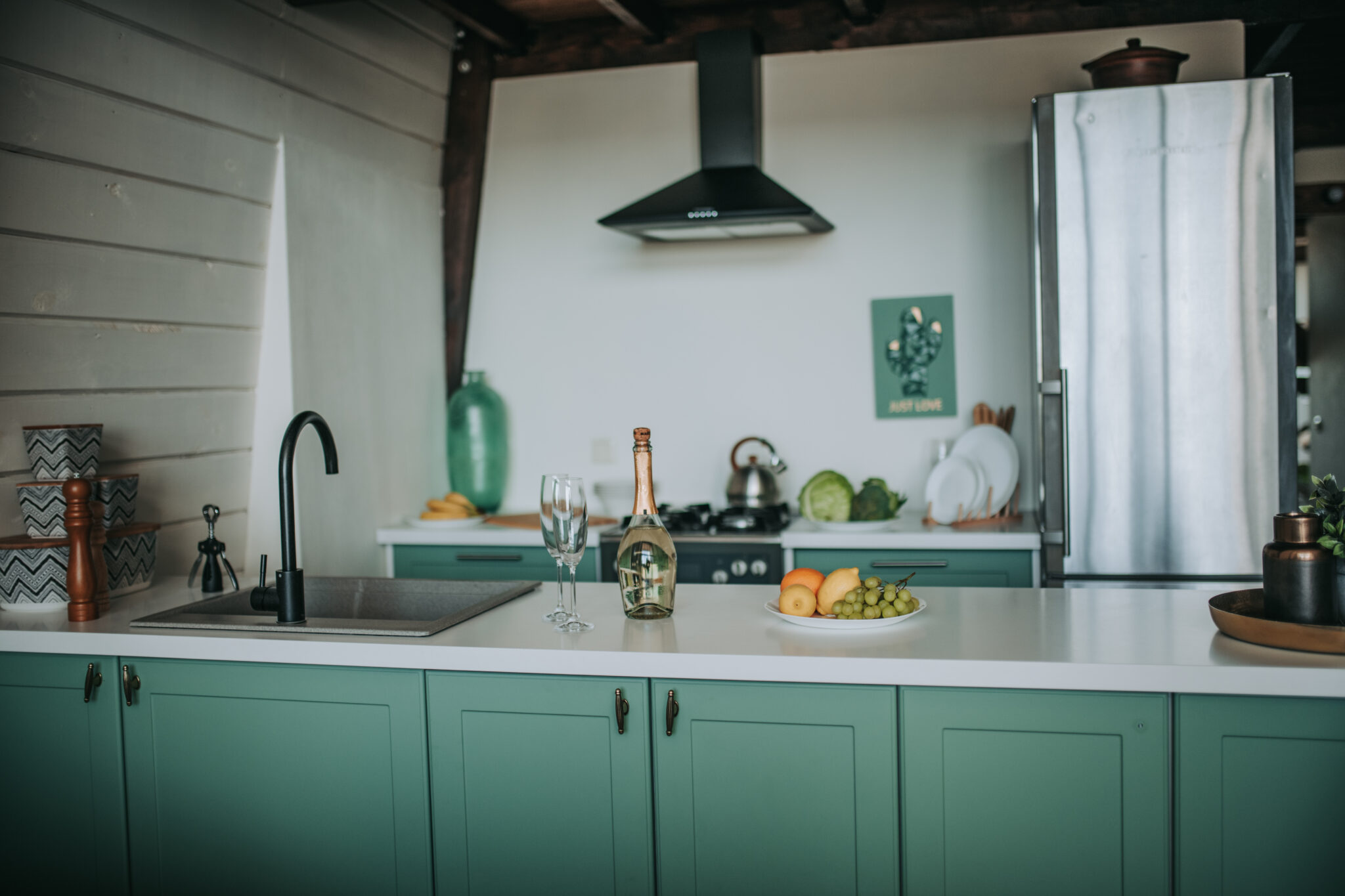 Contemporary Rustic Kitchen Remodel in Brooklyn, NY by Dart Restoration Corp project photo